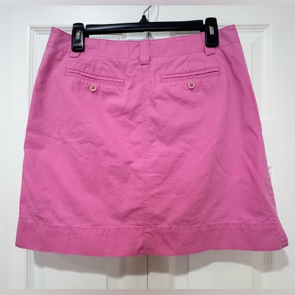 Vintage White Label Lilly Pulitzer Mini Skirt Pink Cotton shorts Size 8. GUC - Picture 8 of 9
